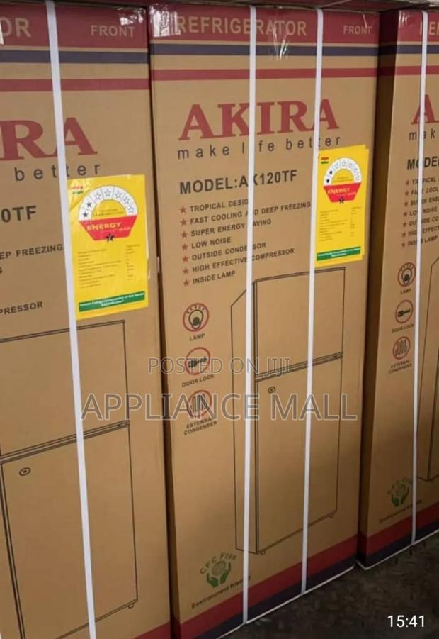Akira Double Door Fridge 112l photo 3