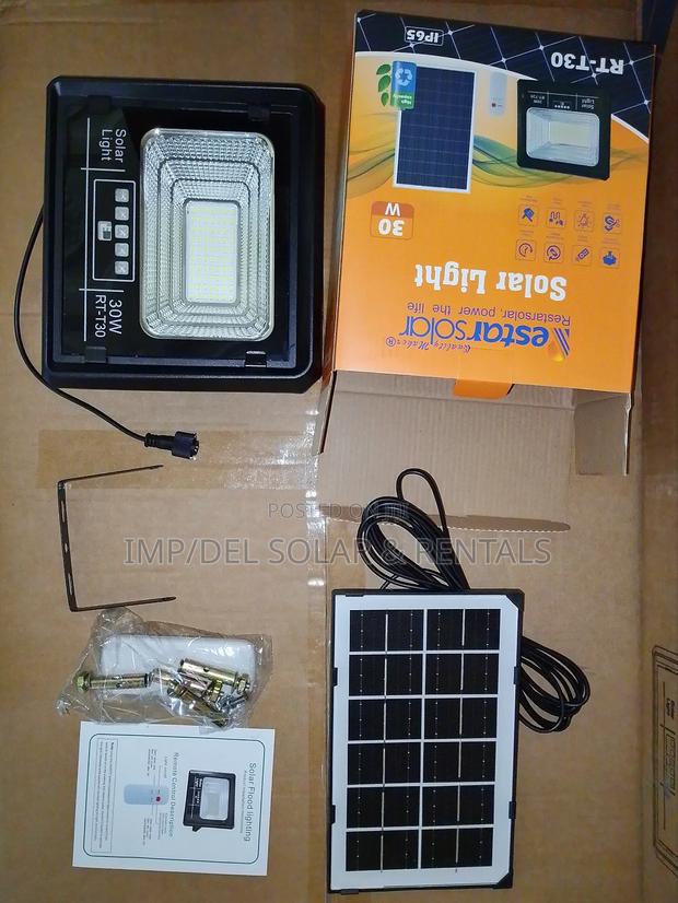 30w Solar Lights With Panel, Remote Control, Timer Functions photo 2