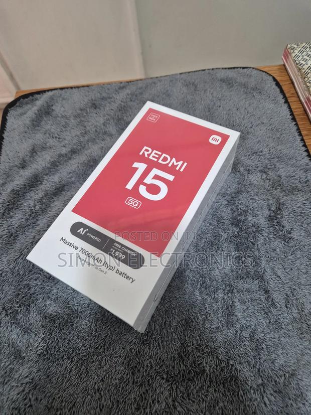 New Xiaomi Redmi 15 5G 256 GB Black photo 2