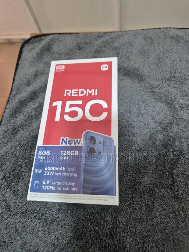 New Xiaomi Redmi 15C 4G 128 GB