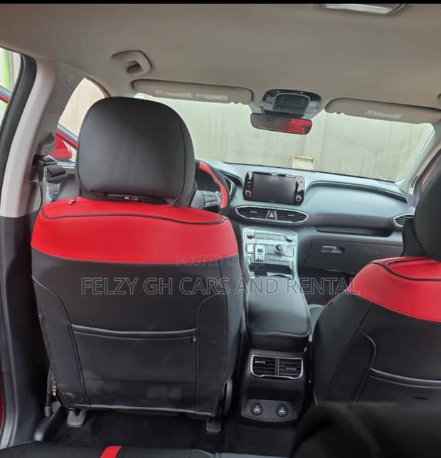 Hyundai Santa Fe SEL 2022 Red photo 3