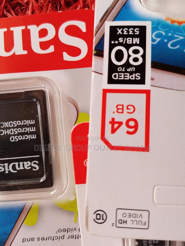 64gb Micro Sd Card for CCTV Camera and Smartphone Recording photo 2