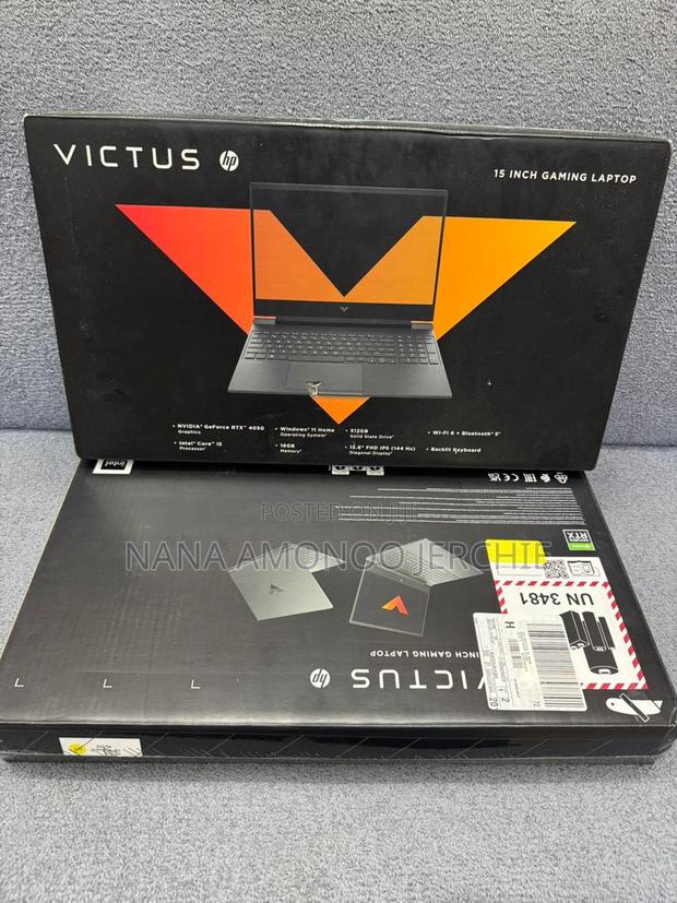 New Laptop HP Victus 15 16GB Intel Core I5 SSD 512GB