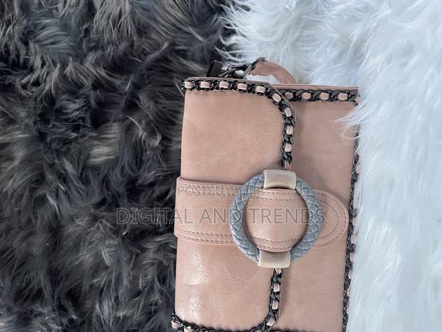 Pink Faux Leather Crossbody Bag photo 2