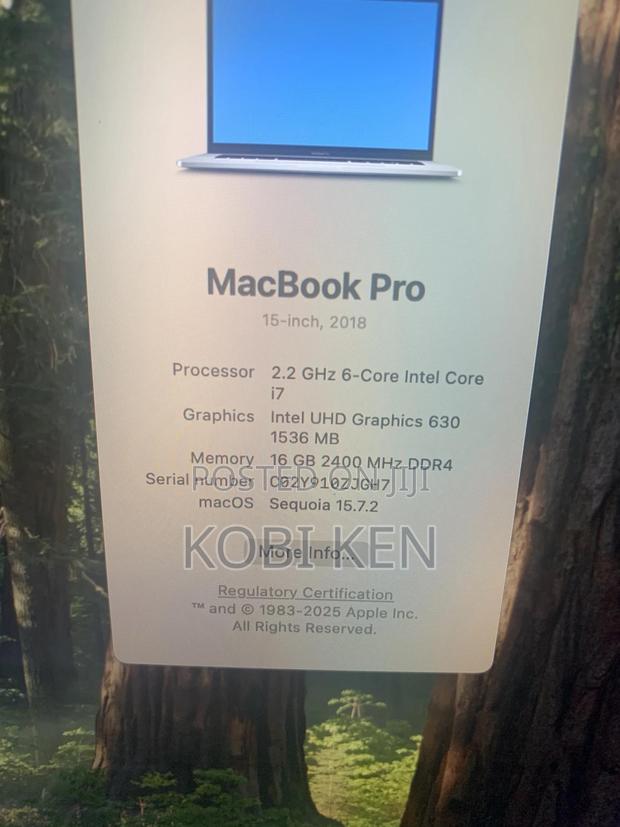 Laptop Apple MacBook Pro 2018 16GB Intel Core I7 SSD 512GB photo 5