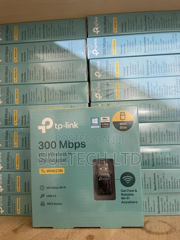 Tp-Link Tl-Wn823n 300mbps Wireless N Mini Usb Adapter