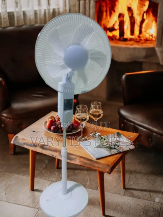 Rechargeable/Solar Fans 16inches