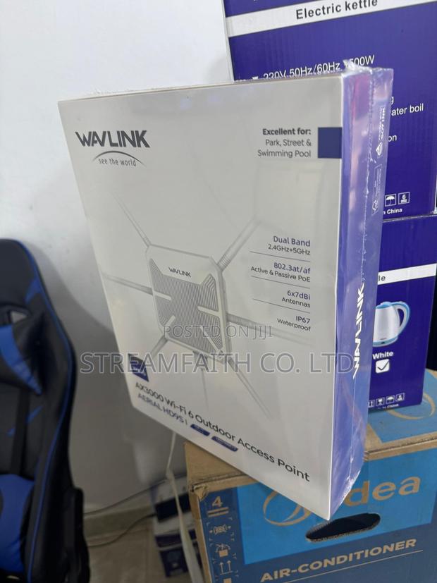 Wavlink 6 Antenna Ax3000 Dual Band Wifi6 Outdoor Access Point photo 2