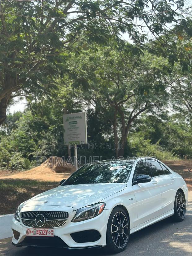 Mercedes-Benz C43 4Matic Sedan AWD (3.0L V6 9AM) 2018 White