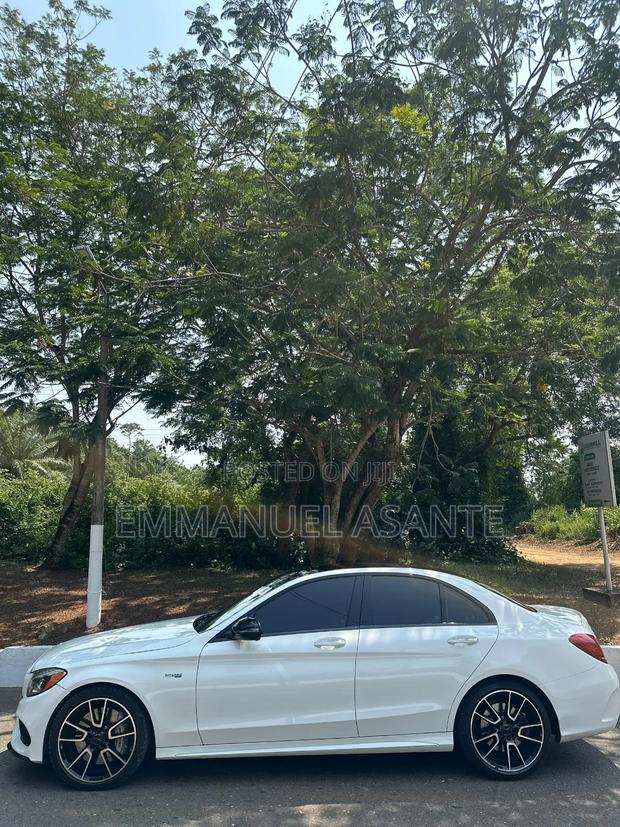 Mercedes-Benz C43 4Matic Sedan AWD (3.0L V6 9AM) 2018 White