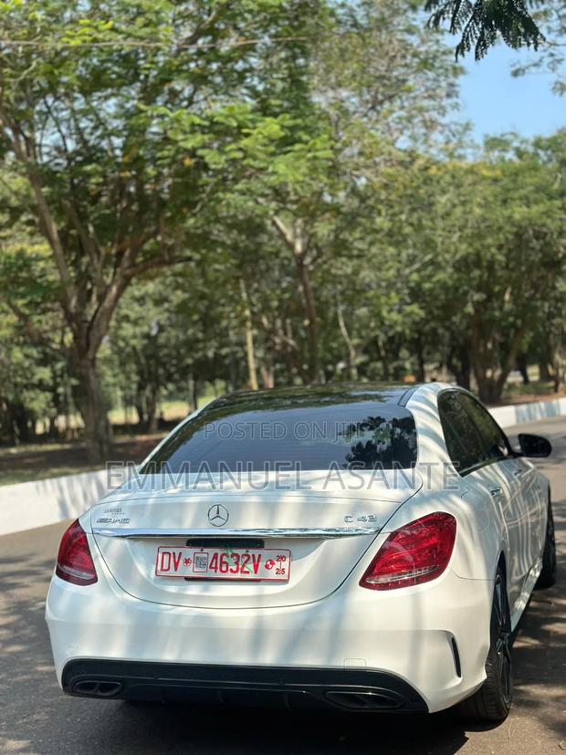 Mercedes-Benz C43 4Matic Sedan AWD (3.0L V6 9AM) 2018 White