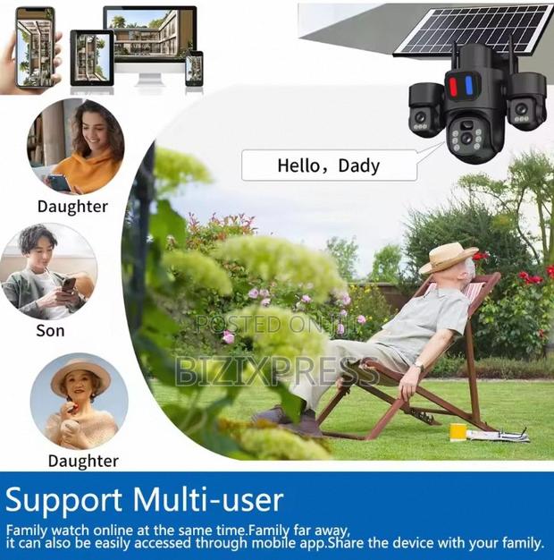 3 Lens 4g Solar Camera photo 6