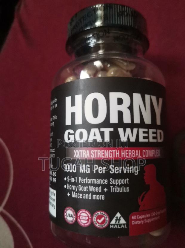 60 Caps Horny Goat Weed for Male Enhancement Extra Strength