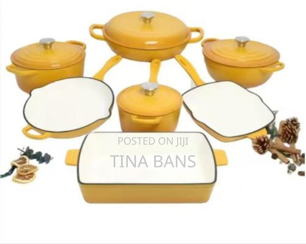 7set Cast Iron Pots photo 2