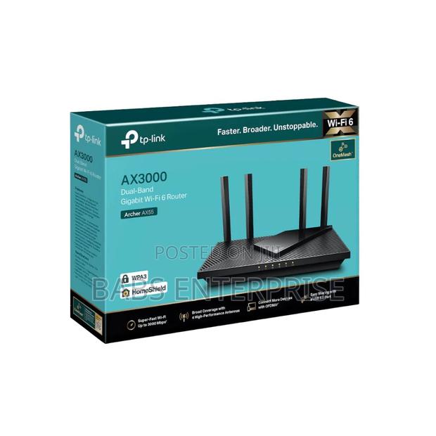 Tp-link Archer Ax55 Ax3000 Dual Band Gigabit Wi-fi 6 Router · Photo 2
