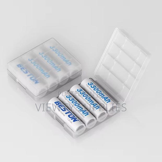 3300mah Beston Rechargeable Aa Battery With 4 Bay Aa/Aaa Usb Charger photo 3