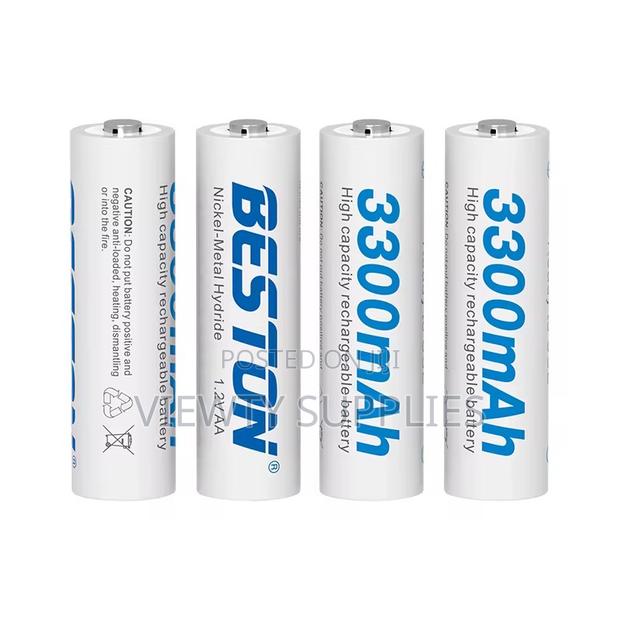 3300mah Beston Rechargeable Aa Battery With 4 Bay Aa/Aaa Usb Charger photo 2