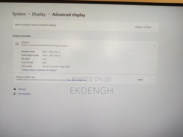Aoc 27g2g4 27" Full Hd 144hz photo 2