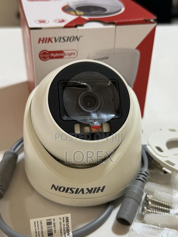 Hikvision Camera 2mp Smart Hybrid Full Color Audio Ds-2ce76d0t-LPFS photo 2