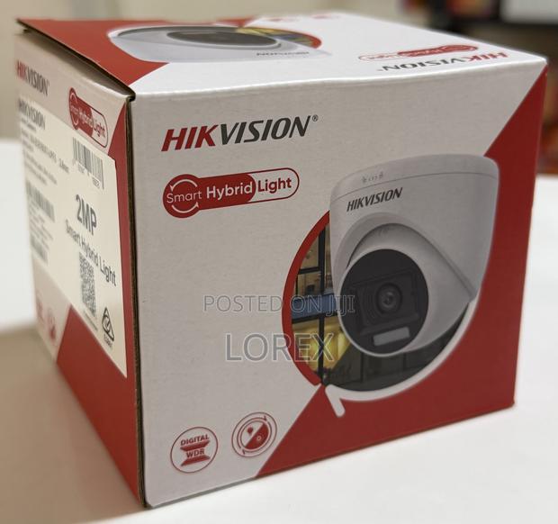 Hikvision Camera 2mp Smart Hybrid Full Color Audio Ds-2ce76d0t-LPFS