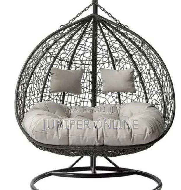 Swing Chair Gray Decorative photo 2