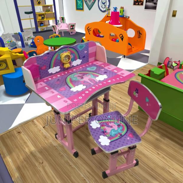 Kids Study Table and Chair Casy photo 2