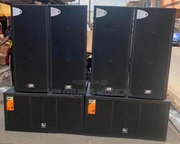 Set of Professional Audio Speakers and Subwoofers JBN and Ev · Photo 2