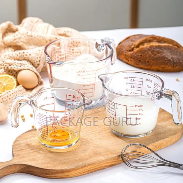 High Borosilicate Glass Measuring Cups photo 2