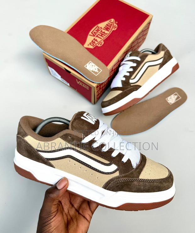Authentic Vans Hylane Brown/White Sneaker · Photo 3