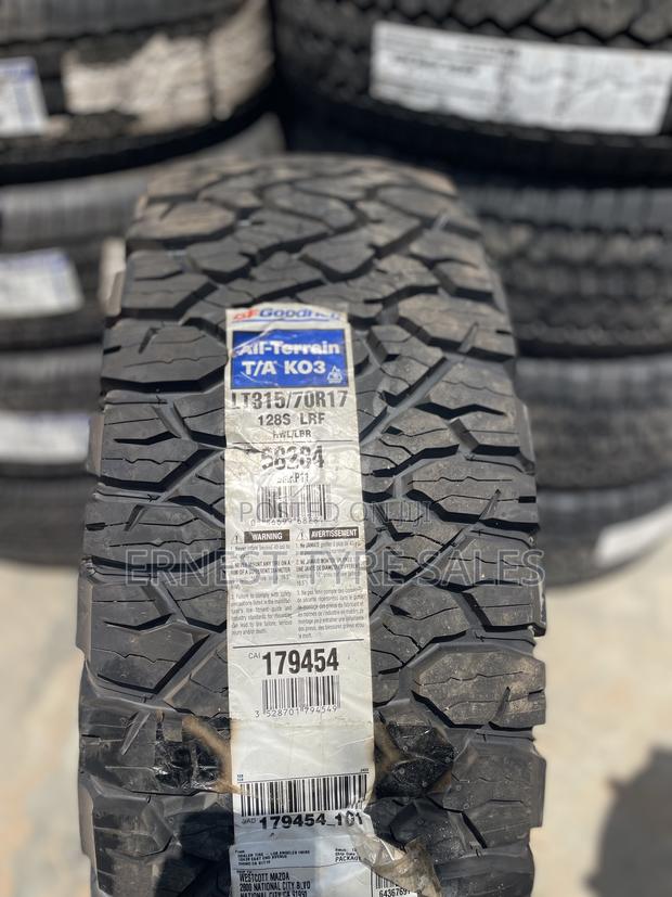 315/70r17 Bf Goodrich Tires