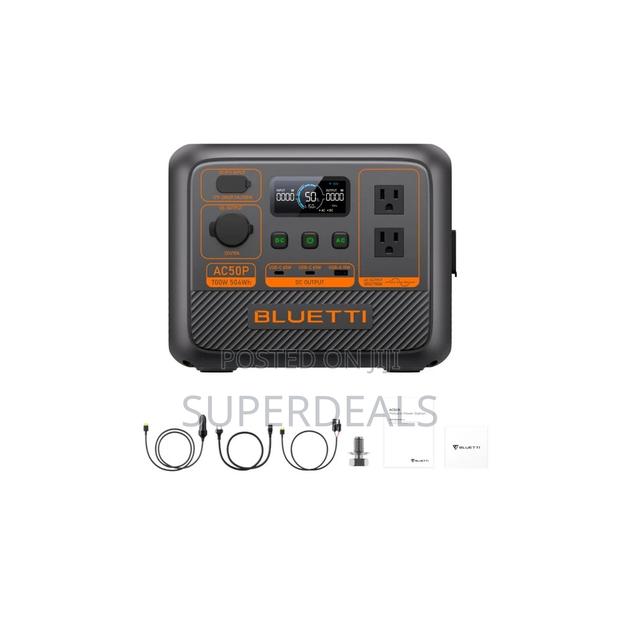 Bluetti Ac50p Portable Power Station | 700w 504wh