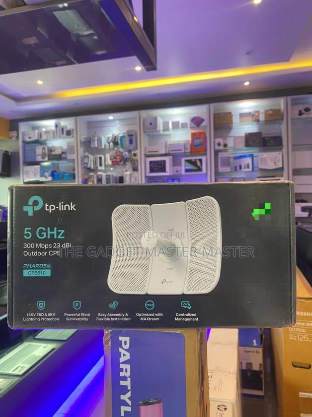 Tp-Link Cpe610 5ghz 300mbps 23dbi Outdoor Cpe