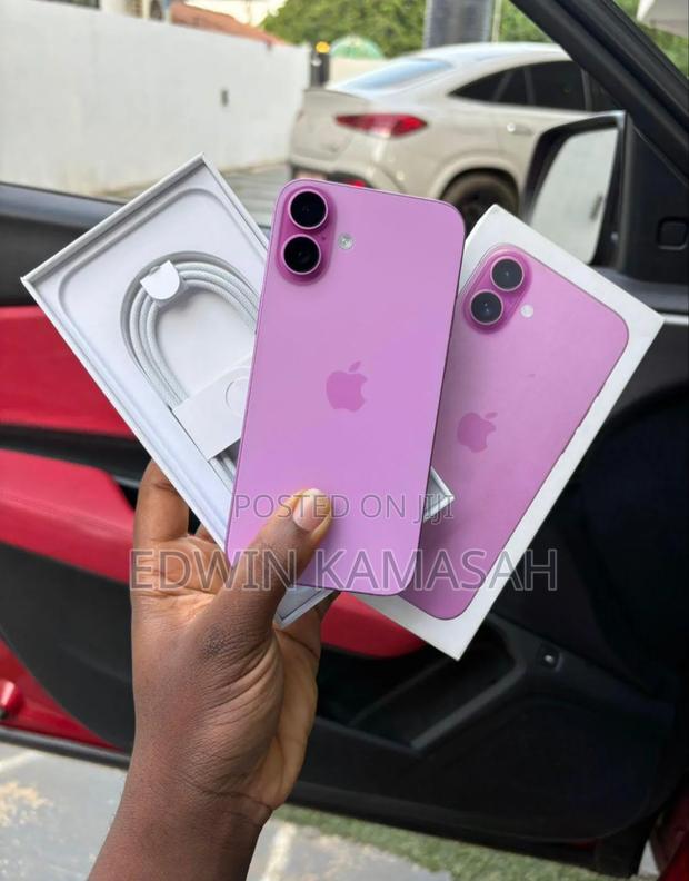 New Apple iPhone 16 128 GB Pink