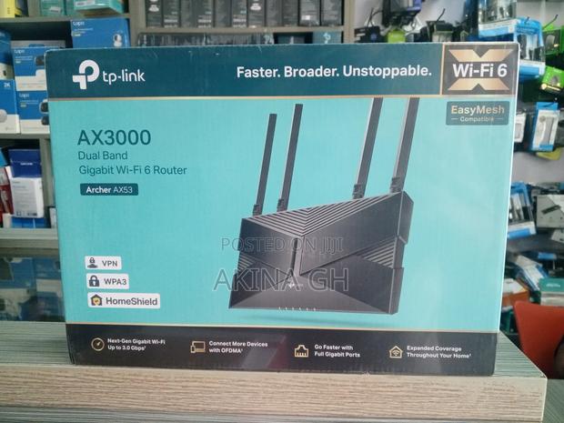 Tp-Link Archer Ax53 Dual Band Gigabit Wi-Fi 6 Router Ax3000 photo 2