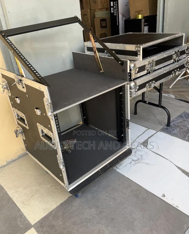 14u Dj Amplifier Rack With Mixer Rack photo 3
