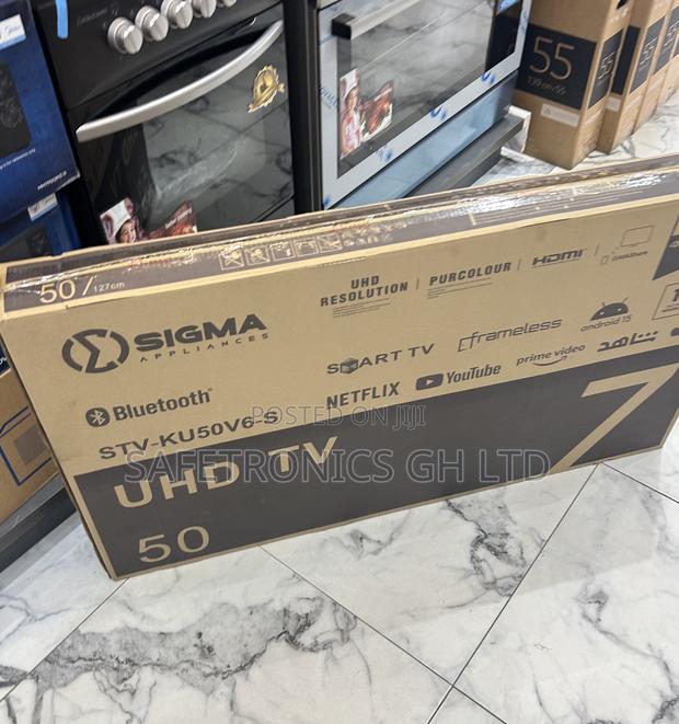 Sigma Frameless Uhd 50 Inch Android Smart Best Tv · Photo 3