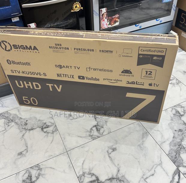 Sigma Frameless Uhd 50 Inch Android Smart Best Tv · Photo 4