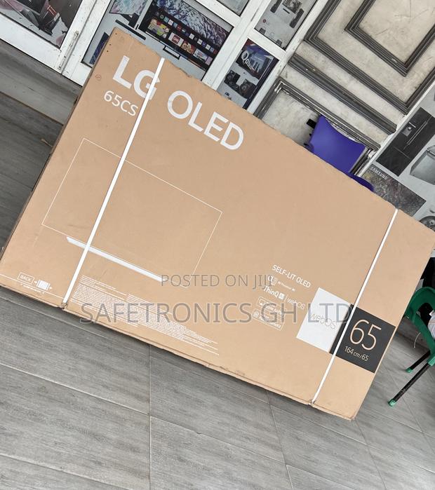 Original Sleek Oled Smart Uhd Lg 65 Inch 65c3 Android Frameless Tv · Photo 3