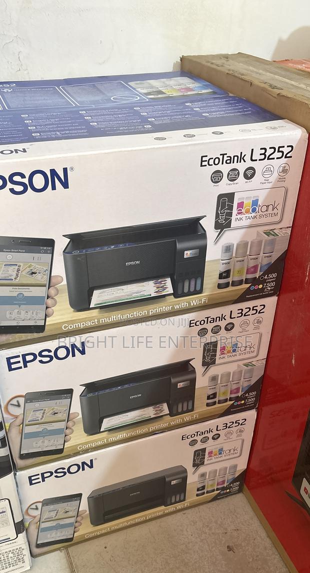 Epson Ecotank L3252 Print Scan Copy Colour Printer · Photo 4