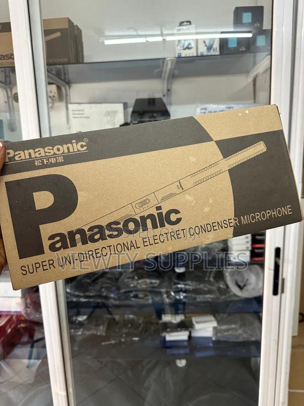 Panasonic Em-2800a Boom Interview Mic For Cameras Phones