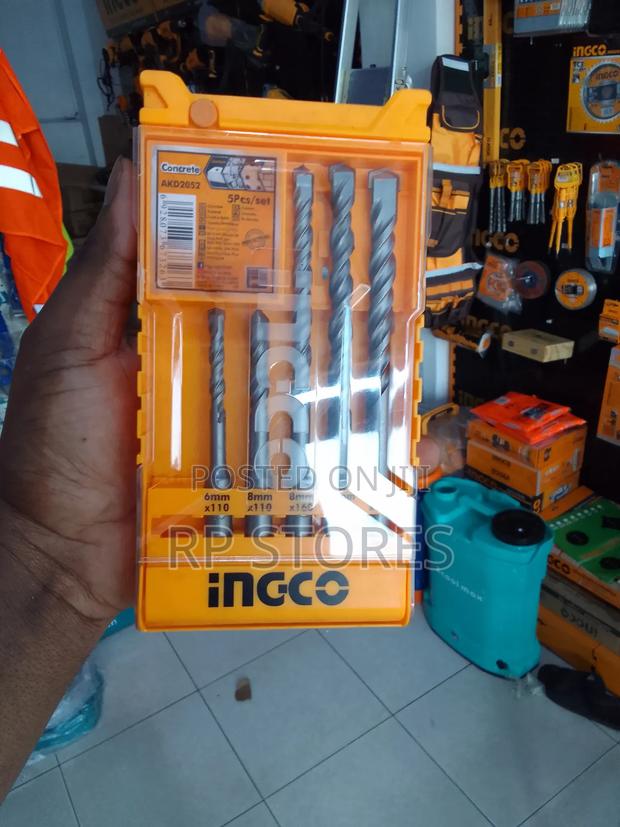 Ingco 5 PCS Concrete Bit Set · Photo 3