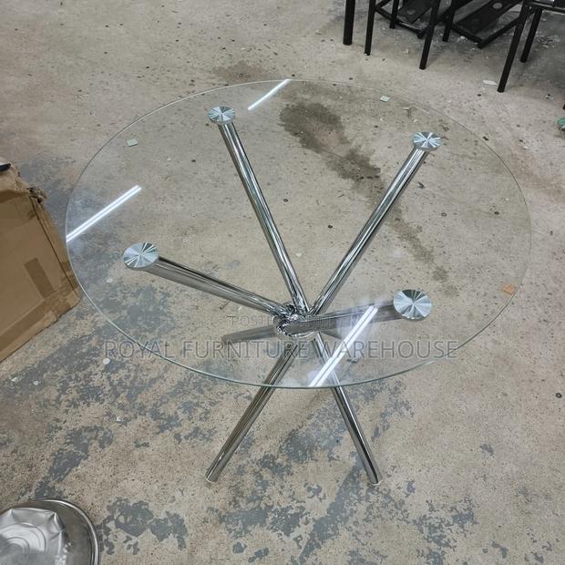 Transparent Glass Table photo 2
