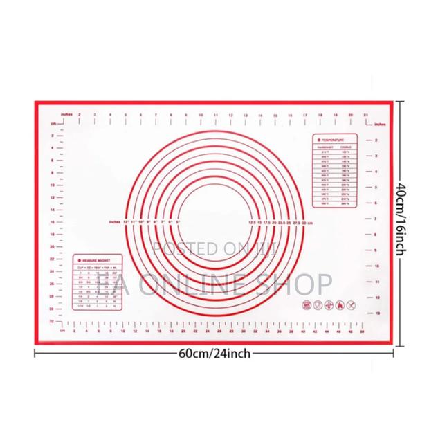 Reusable Food Graded Silicone Kneading Dough Mat 40x60cm · Photo 4