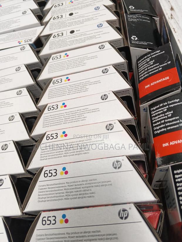 Hp Ink Cartridges 653 Back and Colors · Photo 4