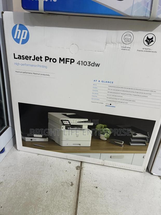 Hp Laserjet Pro Mfp 4103dw Printer · Photo 3