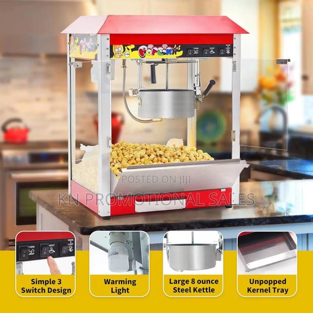 Popcorn Machine With Warmer photo 2