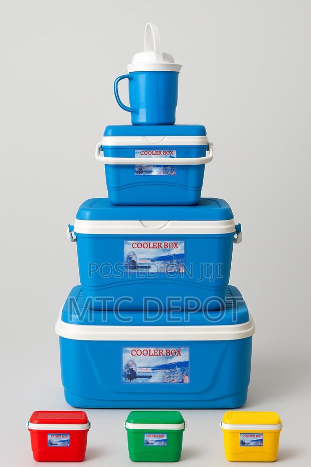 Ice Chest 4pcs Set + 5l Jug – Strong Durable Cooler Box Set · Photo 2