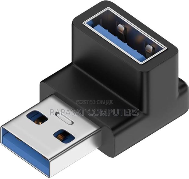 Usb 3.0 Male to Female Adapter 90 Degrees · Photo 2