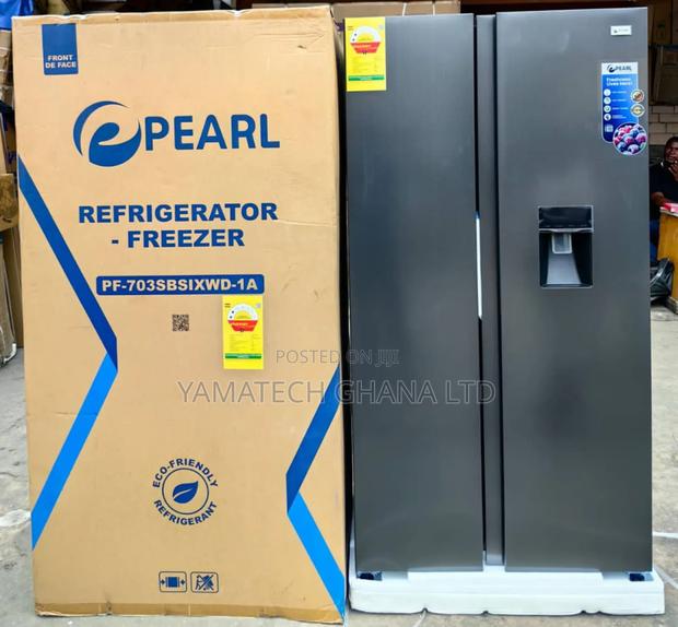 Ultra Modern Pearl 421 Litre Side By Side Refrigerator With Dispenser