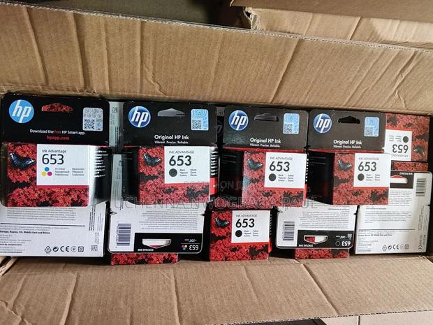 Hp Ink Cartridges 653 Back and Colors · Photo 3